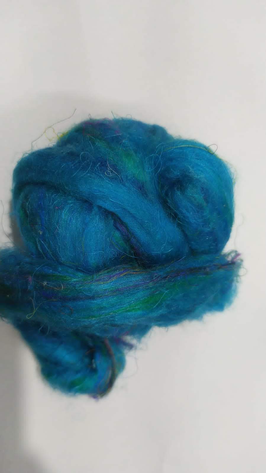 Recycled Silk Roving Sliver (13)